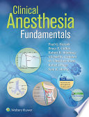Clinical anesthesia fundamentals /
