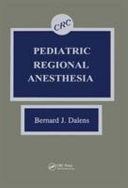 Pediatric regional anesthesia /