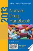 2013 Nurse's Drug Handbook.