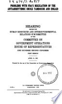 Problems with FDA's regulation of the antiarrhythmic drugs Tambocor and Enkaid : hearing before the Human Resources and Intergovernmental Subcommittee of the Committee on Government Operations, House of Representatives, One Hundred Second Congress, first session, April 10, 1991.