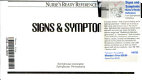 Signs & symptoms.