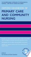Oxford handbook of primary care and community nursing /