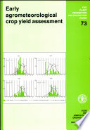 Early agrometeorological crop yield assessment.