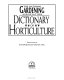 The National Gardening Association dictionary of horticulture /