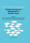 Biology, ecology, and management of aquatic plants : proceedings of the 10th International Symposium on Aquatic Weeds, European Weed Research Society /