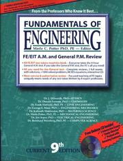 Fundamentals of engineering : the most effective FE/EIT review for the morning & general afternoon tests /
