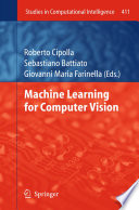 Machine learning for computer vision