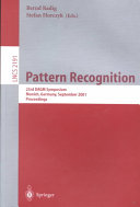 Pattern recognition : 23rd DAGM Symposium, Munich, Germany, September 12-14, 2001 : proceedings /