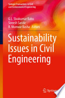 Sustainability issues in civil engineering /
