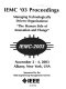 IEMC '03 proceedings : managing technologically driven organizations : "the human side of innovation and change" : IEMC-2003 : November 2-4, 2003, Albany, New York, USA /