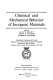 Chemical and mechanical behavior of inorganic materials.