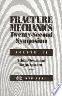 Fracture mechanics, twenty-second symposium