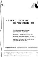 Ship collision with bridges and offshore structures : preliminary report = Collisions des bateaux avec des ponts et des constructions en mer : rapport preliminaire = Kollision von Schiffen mit Brücken und "Offshore"-Bauten : Vorbericht.