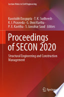 Proceedings of SECON 2020 : structural engineering and construction management /