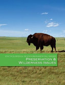 Preservation and wilderness issues /