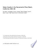 Water quality in the Sacramento River Basin /