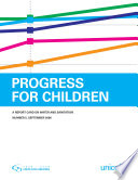 Progress for children : a report card on water and sanitation /