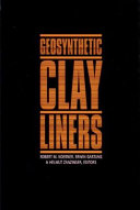 Geosynthetic clay liners : proceedings of an international symposium, Nürnberg, Germany, 14-15 April 1994 /