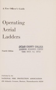 Operating aerial ladders.