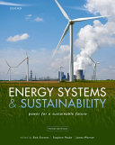Energy systems and sustainability : power for a sustainable future  /