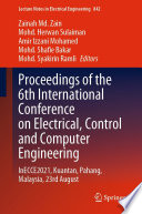 Proceedings of the 6th International Conference on Electrical, Control and Computer Engineering : InECCE2021, Kuantan, Pahang, Malaysia, 23rd August /