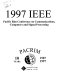 1997 IEEE Pacific Rim Conference on communications, computers and signal processing : Victoria, BC, Canada, August 20-22, 1997.