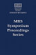 Ion beam processing of advanced electronic materials : symposium held April 25-27, 1989, San Diego, California, U.S.A. /