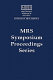 Surface/interface and stress effects in electronic material nanostructures : symposium held November 27-December 1, 1995, Boston, Massachusetts, U.S.A. /