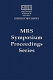 GaN and related alloys--2002 : symposium held December 2-6, 2002, Boston, Massachusetts, U.S.A. /