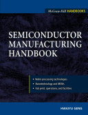 Semiconductor manufacturing handbook /