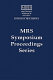 Semiconductors for room-temperature radiation detector applications II : symposium held December 1-5, 1997, Boston, Massachusetts, U.S.A. /