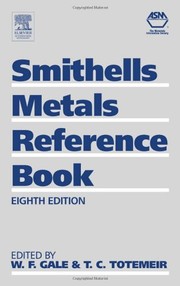 Smithells metals reference book.