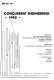 Concurrent engineering, 1992 : presented at the Winter Annual Meeting of the American Society of Mechanical Engineers, Anaheim, California, November 8-13, 1992 /