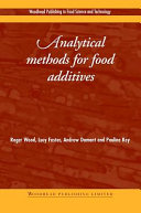 Analytical methods for food additives /