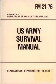 U.S. army survival manual /