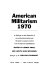 American militarism, 1970 : a dialogue on the distortion of our national priorities and the need to reassert control over the defense establishment /