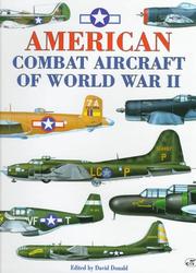 American combat aircraft of World War II /