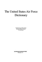 The United States Air Force dictionary /