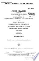 America's Sudan policy : a new direction? : joint hearing before the Subcommittee on Africa and Subcommittee on International Operations and Human Rights of the Committee on International Relations, House of Representatives, One Hundred Seventh Congress, first session, March 28, 2001.