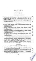 Responding to organized crime against manufacturers and retailers : hearing before the Subcommittee on Crime, Terrorism, and Homeland Security of the Committee on the Judiciary, House of Representatives, One Hundred Ninth Congress, first session, March 17, 2005.