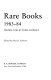 Rare books, 1983-84 : trends, collections, sources /