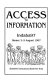 Access to information : indaba97, Harare, 2-3 August 1997.