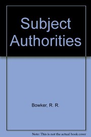 Subject authorities : a guide to subject cataloging.
