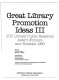 Great library promotion ideas III : JCD Library public relations award winners and notables, 1986 /