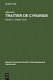 Albucasis, Traitier de cyrurgie : édition de la traduction en ancien français de la Chirurgie d'Abūʼl Qāsim Halaf Ibn ʻAbbās al-Zahrāwī du manuscrit BNF, français 1318 /