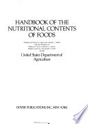 Handbook of the nutritional value of foods : in common units /