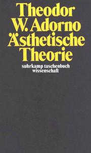 Ästhetische Theorie /