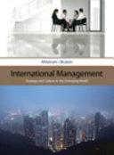 International management : strategy and culture in the emerging world /