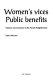 Women's vices, public benefits : women and commerce in the French Enlightenment /
