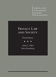 Privacy law and society /